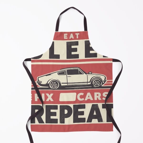 Item preview, Eat Sleep Fix Cars Repeat designed and sold by bihtti.