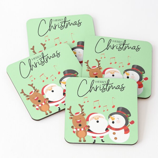 Item preview, Santa and gang sing a song together.  designed and sold by 1095moments.