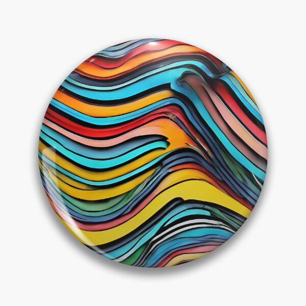 Item preview, Spectacular Colorful Line Pattern designed and sold by DigiDreamyArt.