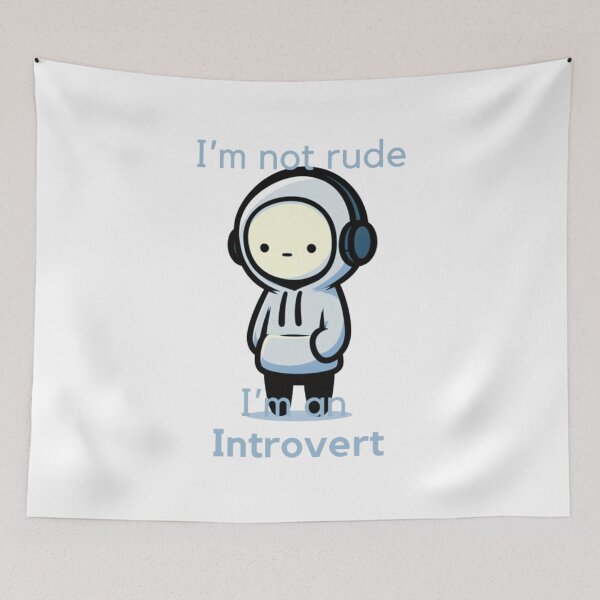 Item preview, I'm Not Rude, I'm An Introvert designed and sold by MagickDragon.