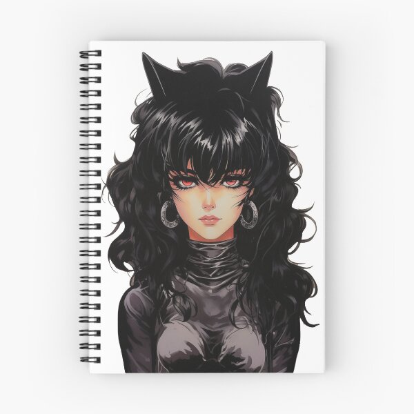 Item preview, Anime Cat Lady Retro Aesthetic designed and sold by MochiMochiMagic.