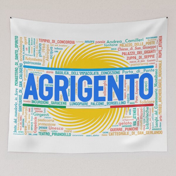 Item preview, Agrigento  Wordart designed and sold by condormax.