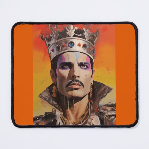 Item preview, Freddie Mercury Wears Crown designed and sold by ReverseWorld.