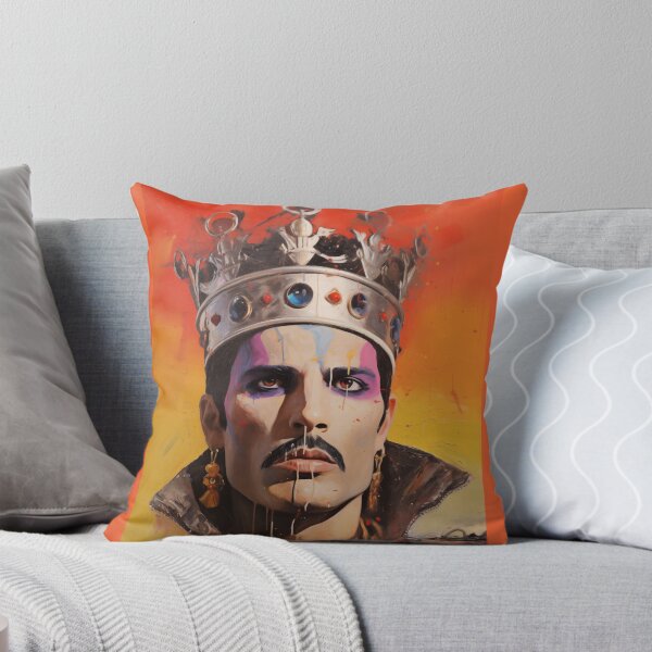 Item preview, Freddie Mercury Wears Crown designed and sold by ReverseWorld.