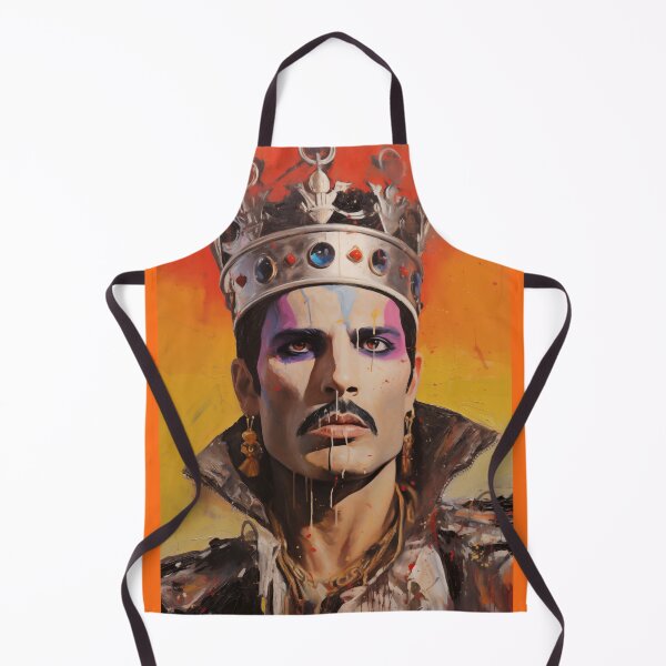 Item preview, Freddie Mercury Wears Crown designed and sold by ReverseWorld.