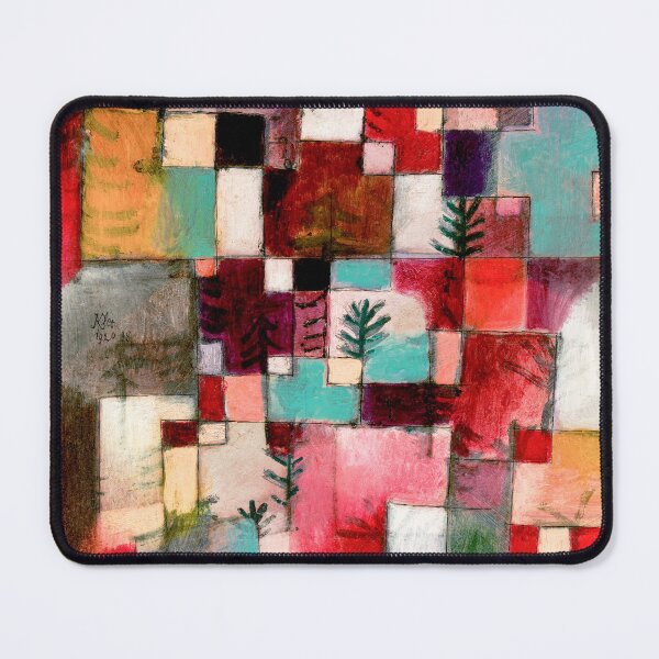 Item preview, Red green and Violet–Yellow Rhythms (1920) by Paul Klee designed and sold by My Artprintz.