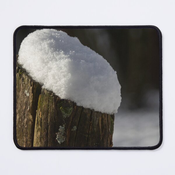 Item preview, Snow on a post designed and sold by Calidris Fotografie Steffi & Ben Köppler.