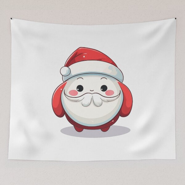 Item preview, Christmas Kawaii Santa Claus Character designed and sold by PabloArt.