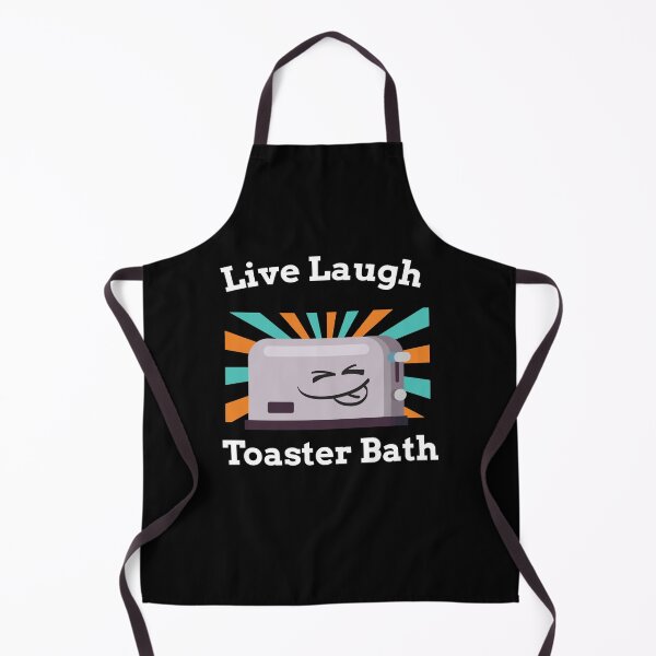 Item preview, Live Laugh Toaster Bath Toast Toaster designed and sold by MooonTees.