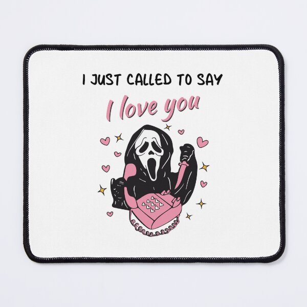 Item preview, I love you, Scream Ghost pastel goth designed and sold by Spooky Witch Dream.