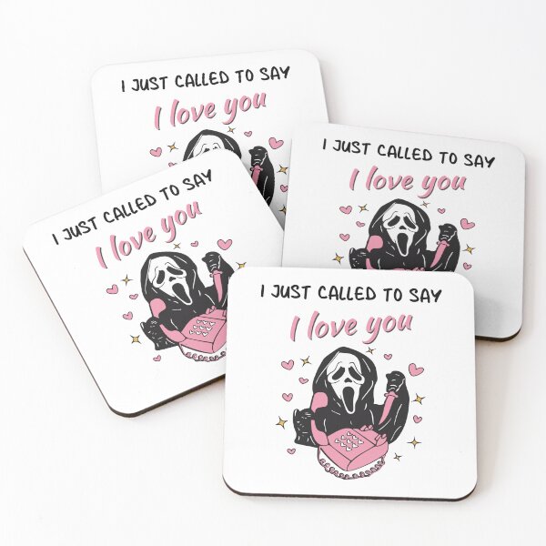 Item preview, I love you, Scream Ghost pastel goth designed and sold by Spooky Witch Dream.