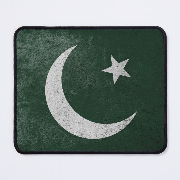 Item preview, Distressed, Old, Faded & Worn Flag of Pakistan (پرچمِ ستارہ و ہلال - Flag of the Star and Crescent) designed and sold by STUDIO-72.
