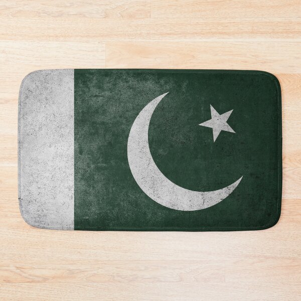 Item preview, Distressed, Old, Faded & Worn Flag of Pakistan (پرچمِ ستارہ و ہلال - Flag of the Star and Crescent) designed and sold by STUDIO-72.