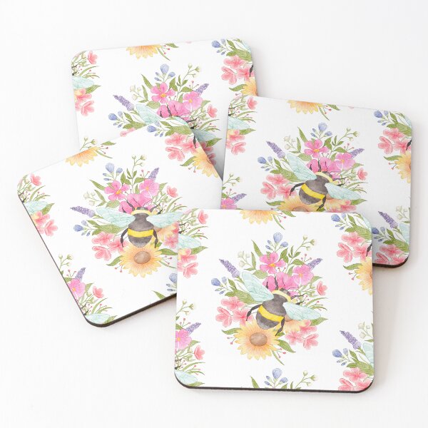 Item preview, Floral Bee Design designed and sold by Miss-Roberts.