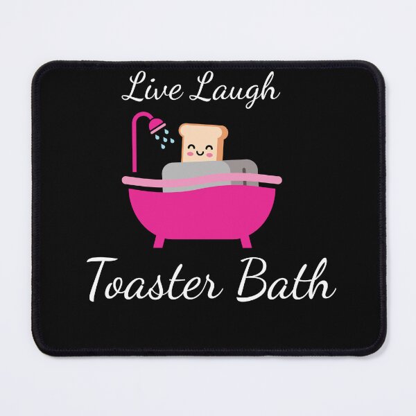 Item preview, Live Laugh Toaster Bath Toast Toaster designed and sold by MooonTees.
