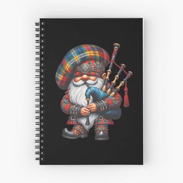 Item preview, Bagpiper gnome, Scottish Gnome with Bagpipes designed and sold by WorldByFlowers.