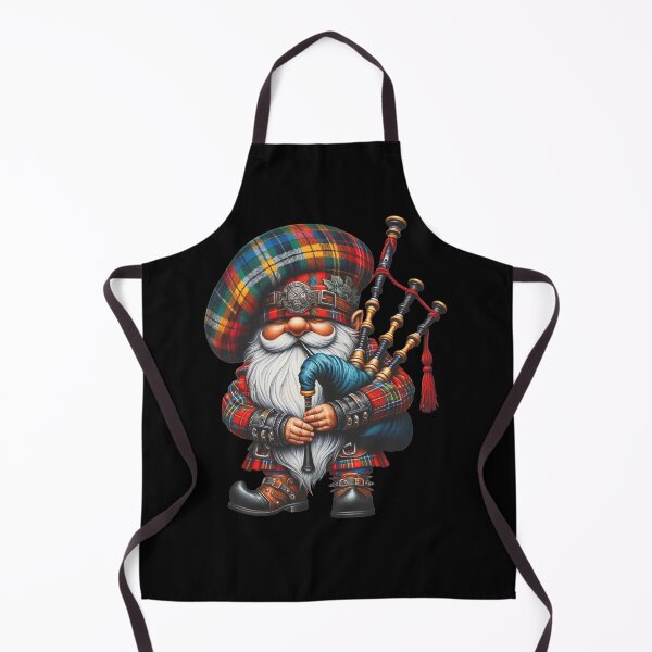 Item preview, Bagpiper gnome, Scottish Gnome with Bagpipes designed and sold by WorldByFlowers.