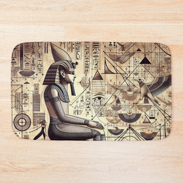 Item preview, If you come across my Egyptology art collection and try to comprehend its mathematics, symbols and messages, you will definitely feel happy because you have just found a treasure. designed and sold by elrashedy007.