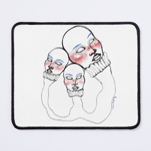 Item preview, three-headed trutleneck monster designed and sold by ivanacuchalova.