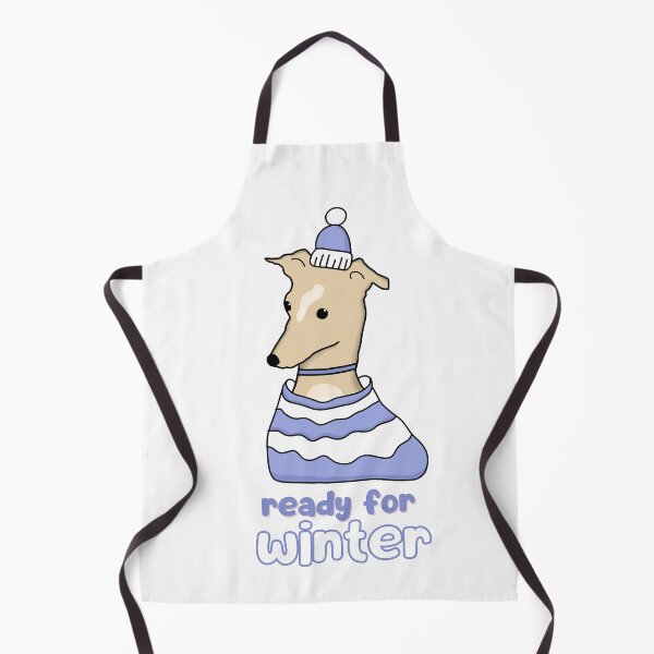 Item preview, Winter Italian Greyhound designed and sold by Cinnamonbon.