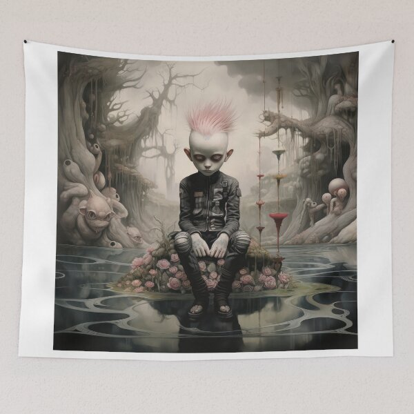 Item preview, Baby Keith the Punk designed and sold by thewandswant.