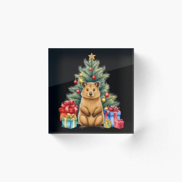 Item preview, Happy Christmas Tree with Christmas presents designed and sold by EternalDelight1.