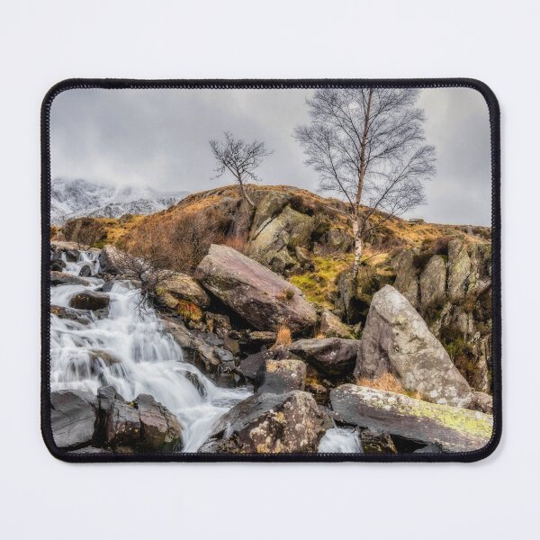 Item preview, Winter Rapids Cwm Idwal Snowdonia designed and sold by AJEvans.