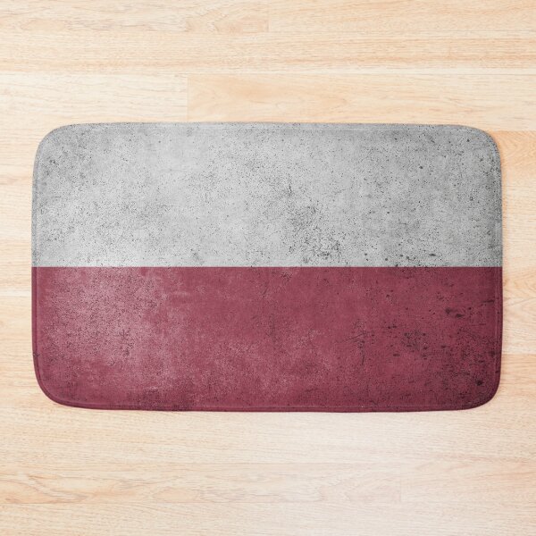 Artikelvorschau, Beschädigte, alte, verblasste und abgenutzte Flagge Polens (flaga Polski) entworfen und verkauft von STUDIO-72.