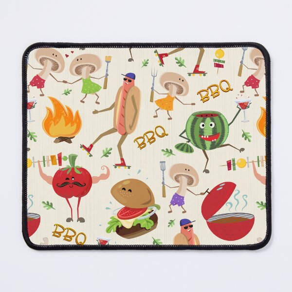 Item preview, Barbecue grill party pattern designed and sold by Avisnanna.