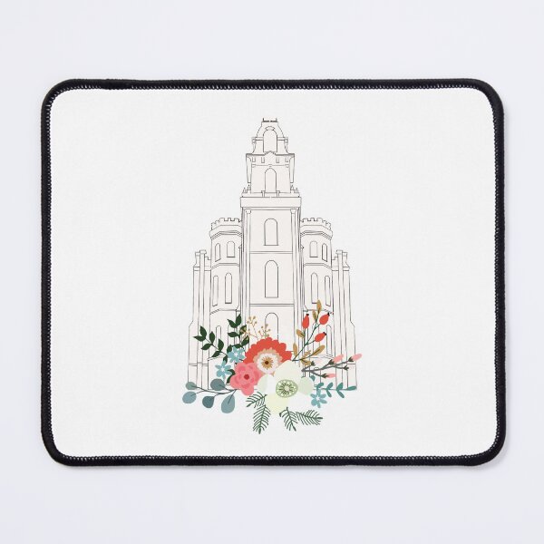 Item preview, Manti Utah Temple | Church of Jesus Christ of Latter-day Saints designed and sold by SidderBug Designs.