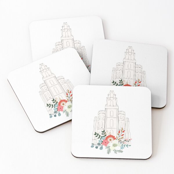 Item preview, Manti Utah Temple | Church of Jesus Christ of Latter-day Saints designed and sold by SidderBug Designs.