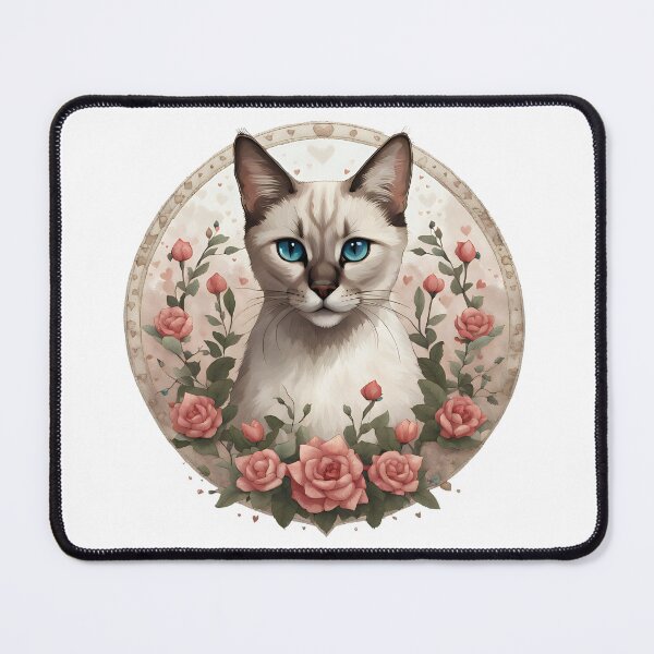 Item preview, Adorable Lynx Point Siamese cat designed and sold by Kaleddis.