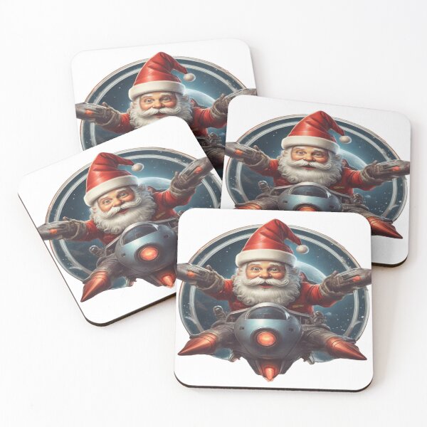 Item preview, Starry Night: Santa Claus on his Galactic Adventure designed and sold by EstiloPrint.