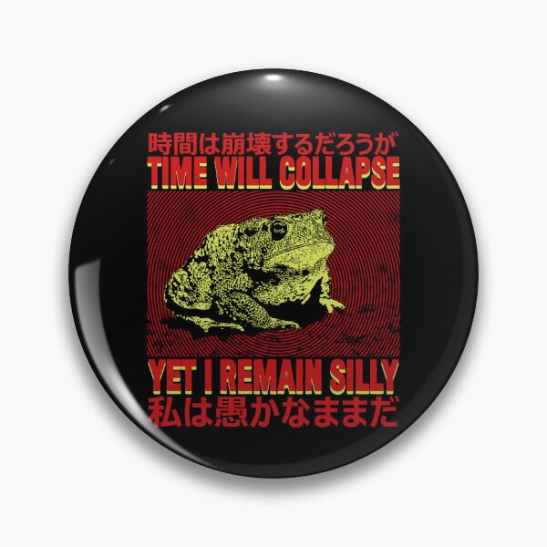 Item preview, I Remain Silly Frog Japanese designed and sold by VintageMedatsu.