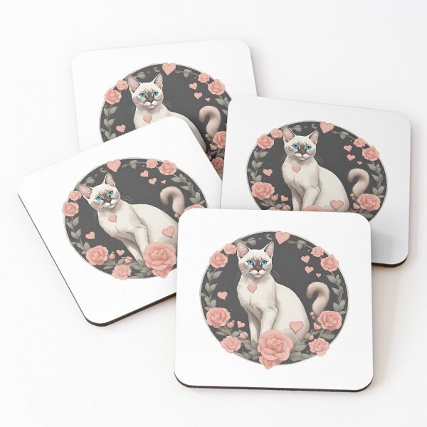 Item preview, Adorable Lynx Point Siamese cat  designed and sold by Kaleddis.