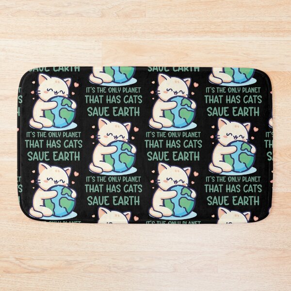 Item preview, Save Earth It's The Only Planet That Has Cats - cat lovers gift designed and sold by NexaArts.