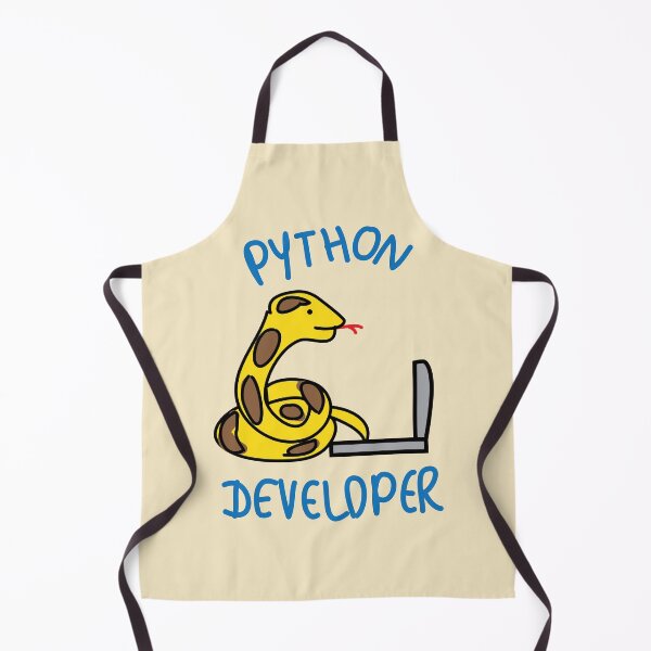 Item preview, Python developer programming tech humor designed and sold by fluffyfamcraft.