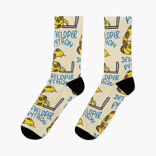 Item preview, Python developer programming tech humor designed and sold by fluffyfamcraft.