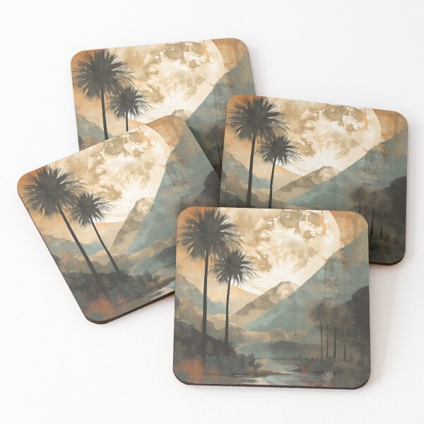 Item preview, Egypt pyramids, by boho style, mid century Abstract designed and sold by TeknoDust.