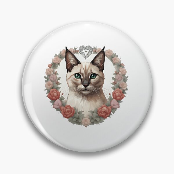 Item preview, Adorable Lynx Point Siamese cat  designed and sold by Kaleddis.