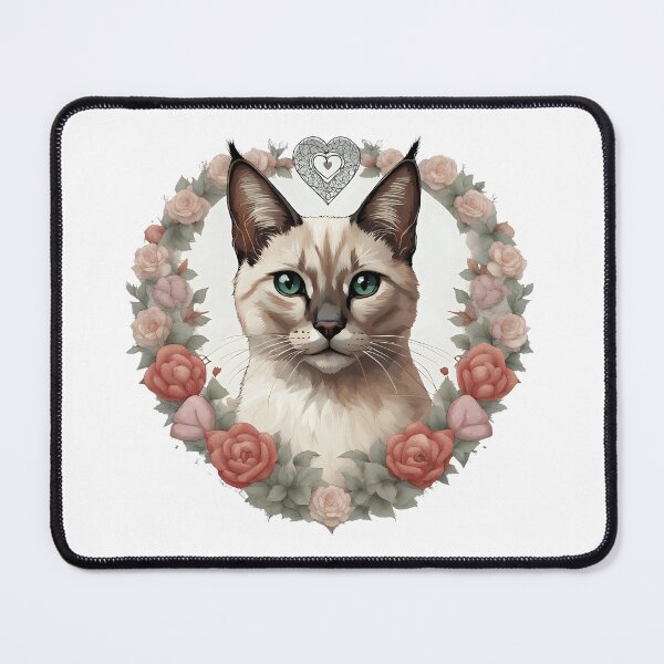 Item preview, Adorable Lynx Point Siamese cat designed and sold by Kaleddis.