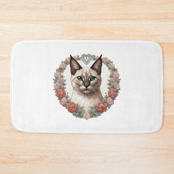 Item preview, Adorable Lynx Point Siamese cat  designed and sold by Kaleddis.