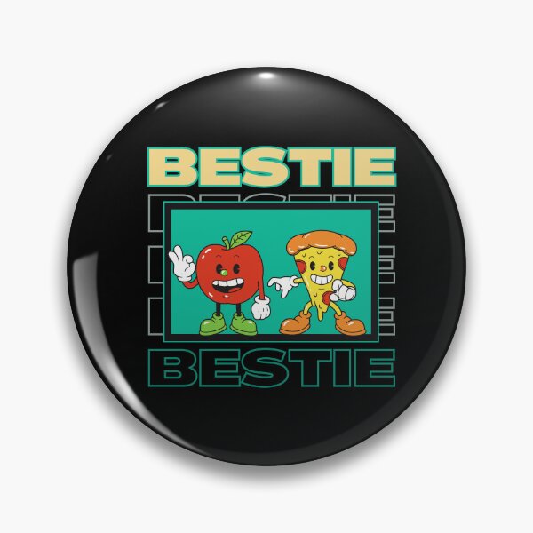 Item preview, Bestie ll Retro mascot ll Stereo  designed and sold by Caluva ..