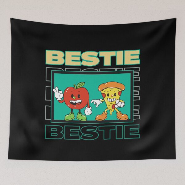 Item preview, Bestie ll Retro mascot ll Stereo  designed and sold by Caluva ..