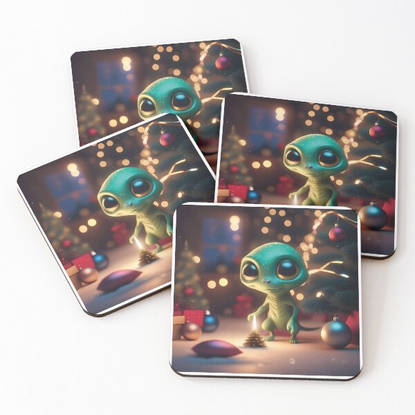 Item preview, MERRY CHRISTMAS - Christmas Alien designed and sold by ChezVirge.