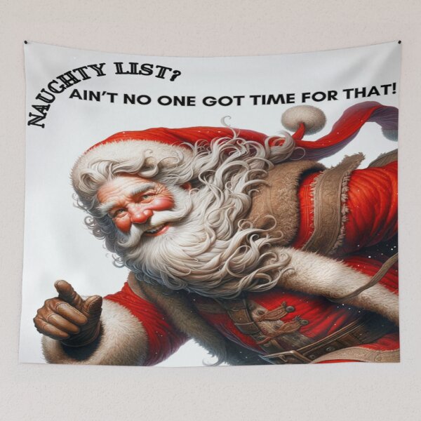 Item preview, Santa's Humorous Holiday Verdict designed and sold by gleefulme.