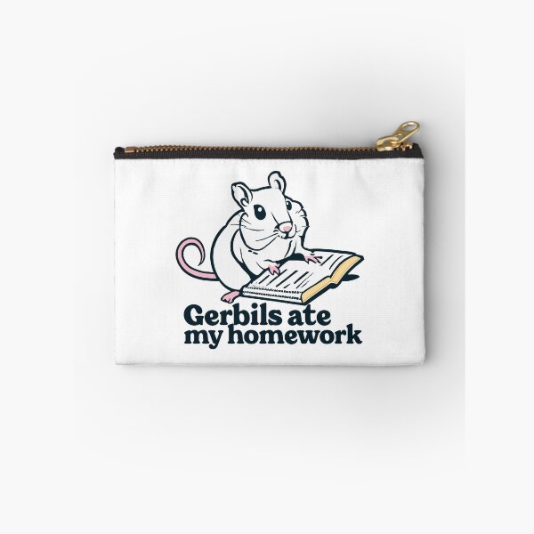 Item preview, Cheeky Homework Bandits: The White Gerbil Edition designed and sold by EmeraldeaArt.