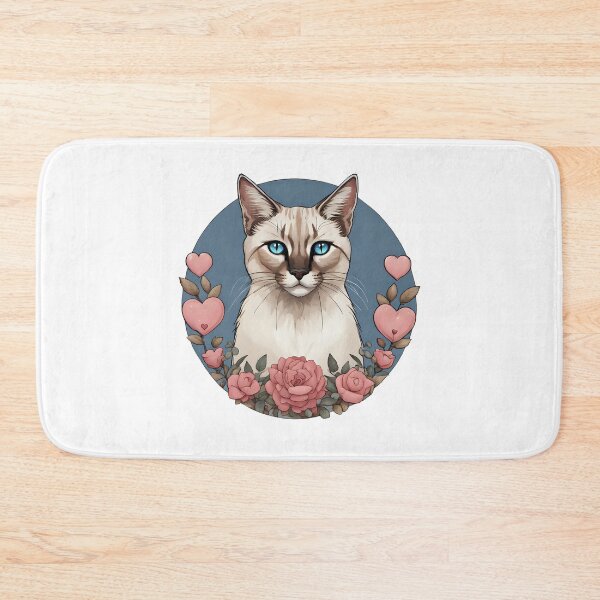 Item preview, Adorable Lynx Point Siamese cat  designed and sold by Kaleddis.