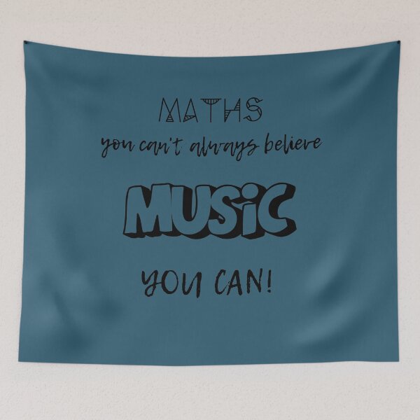Item preview, Music And Maths designed and sold by TakeThis4.