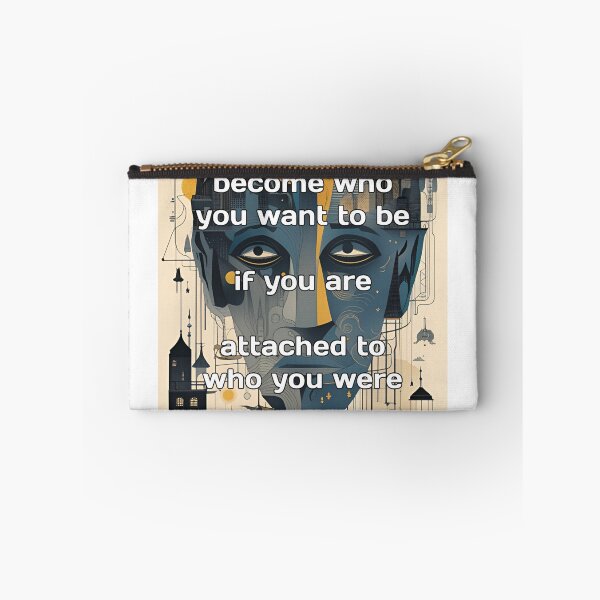 Item preview, You won't become who you want to be if you are attached to who you were. designed and sold by E1Dorado.